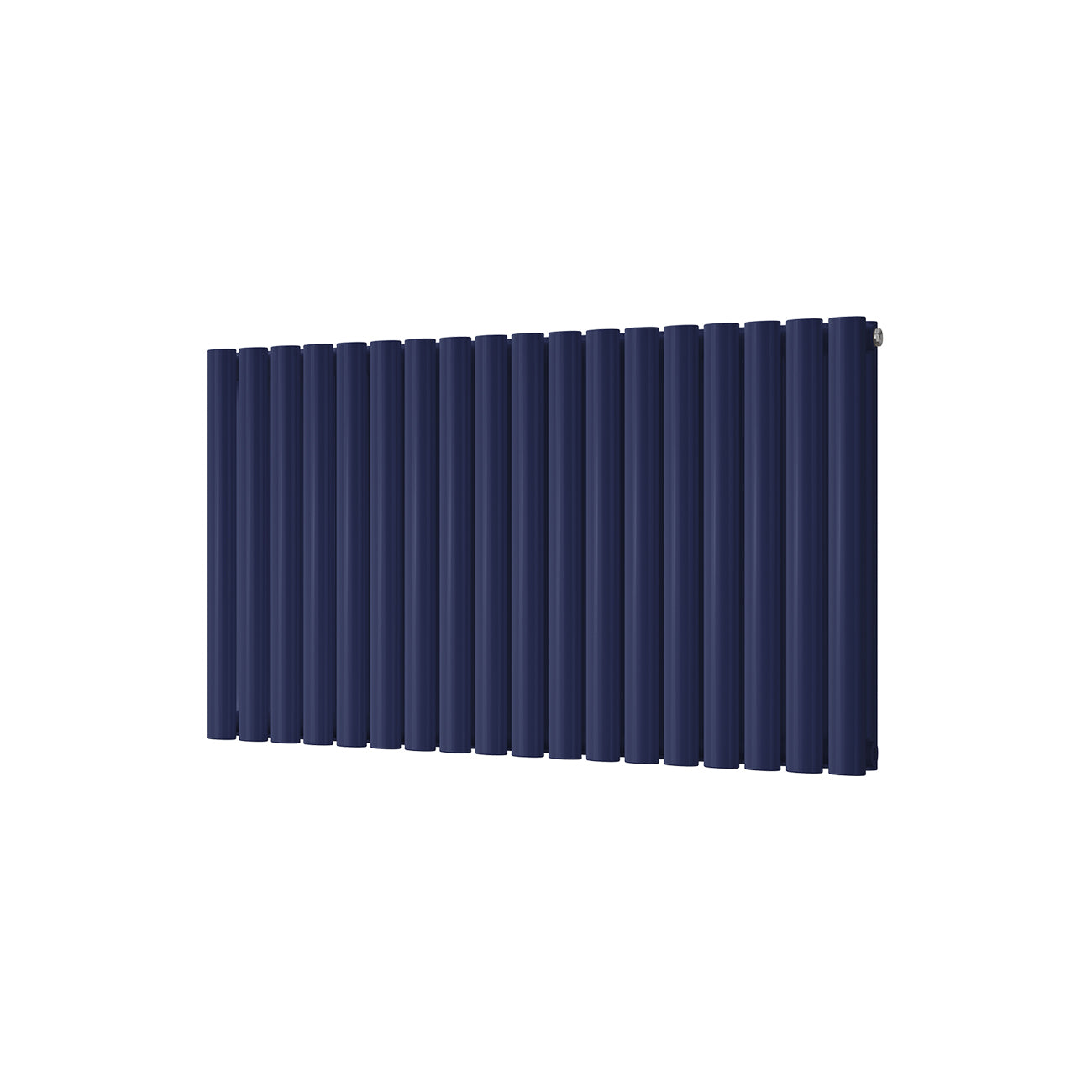 Omeara - Cobalt Blue Horizontal Radiator H600mm x W1044mm Double Panel