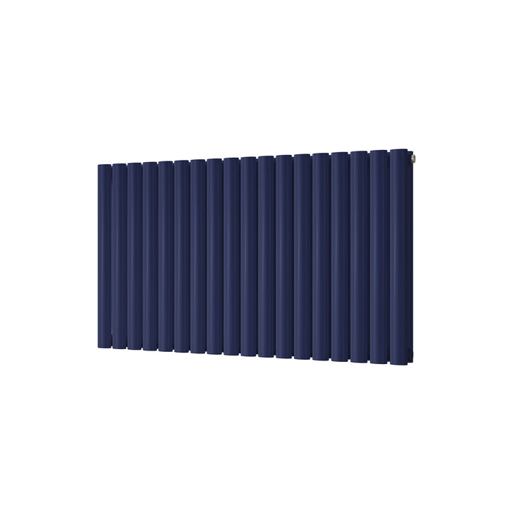 Omeara - Cobalt Blue Horizontal Radiator H600mm x W1044mm Double Panel