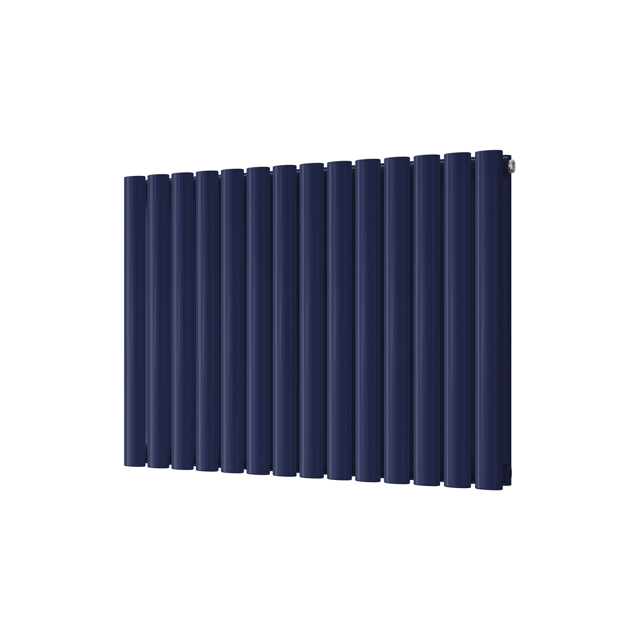 Omeara - Cobalt Blue Horizontal Radiator H600mm x W812mm Double Panel