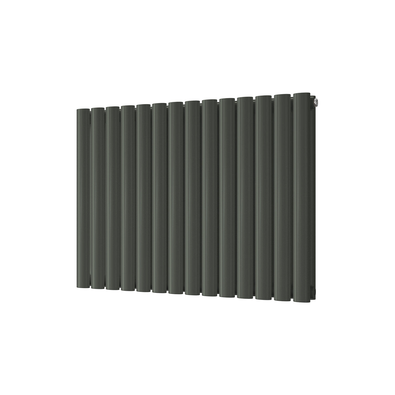 Omeara - Signature Audi Grey Horizontal Radiator H600mm x W812mm Double Panel