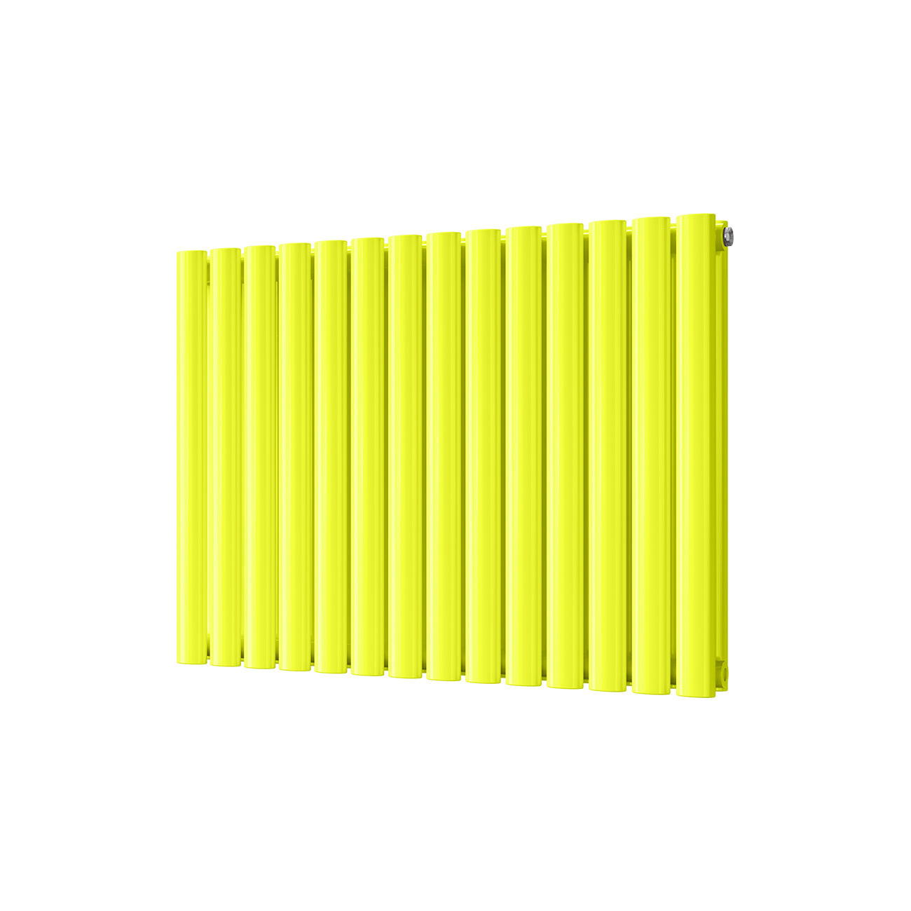 Omeara - Signature Latent Yellow Chartreuse Horizontal Radiator H600mm x W812mm Double Panel
