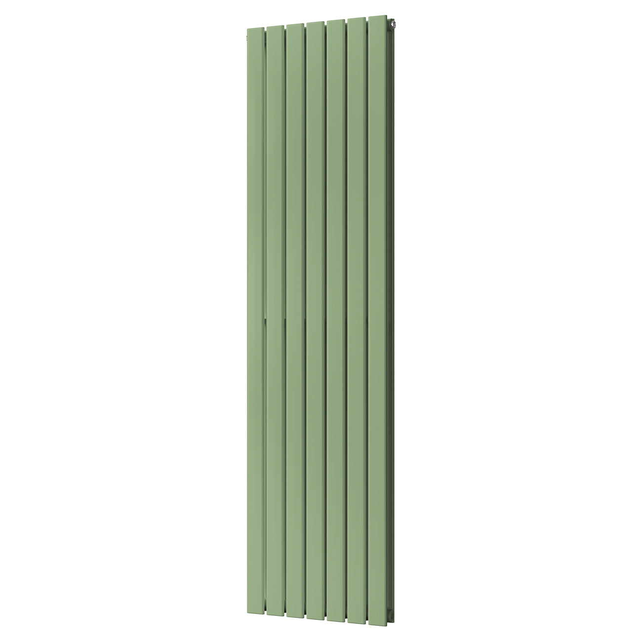 Typhoon - Pale Green Vertical Radiator H1800mm x W476mm Double Panel