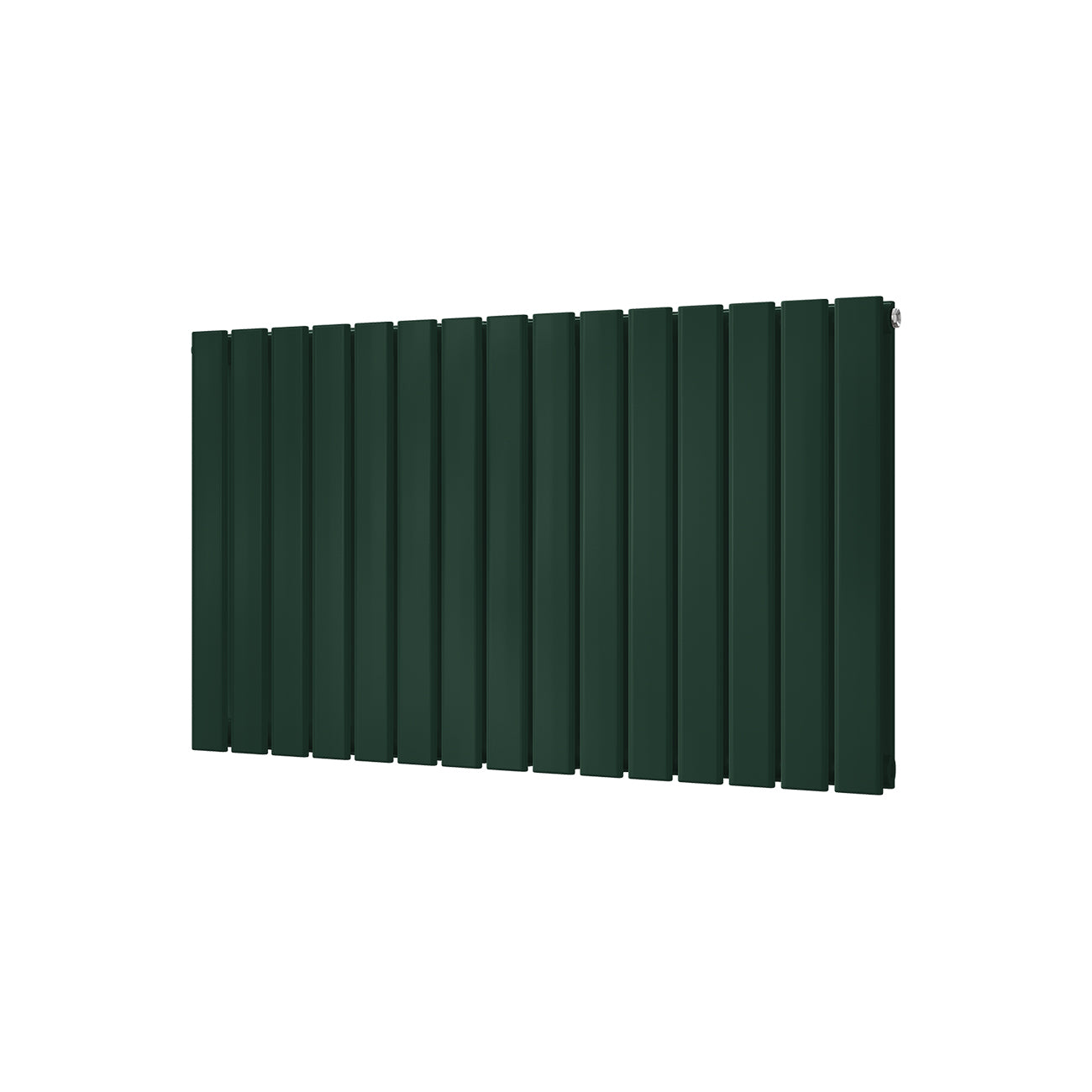 Typhoon - Moss Green Horizontal Radiator H600mm x W1020mm Double Panel