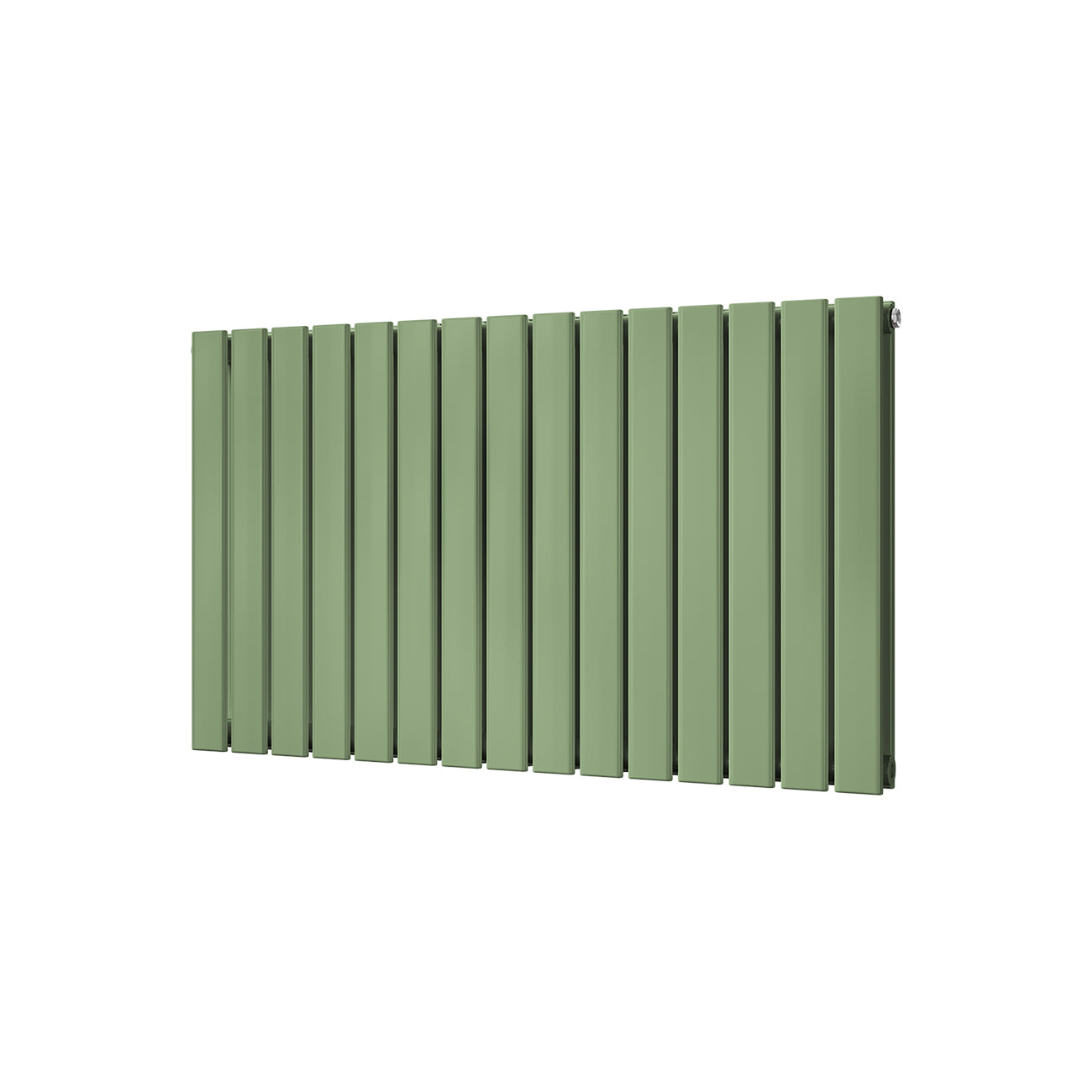 Typhoon - Pale Green Horizontal Radiator H600mm x W1020mm Double Panel