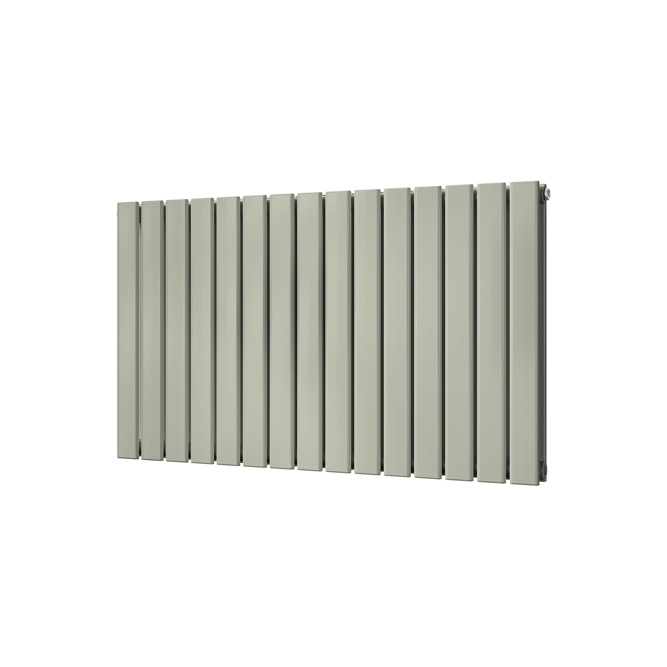 Typhoon - Pebble Grey Horizontal Radiator H600mm x W1020mm Double Panel