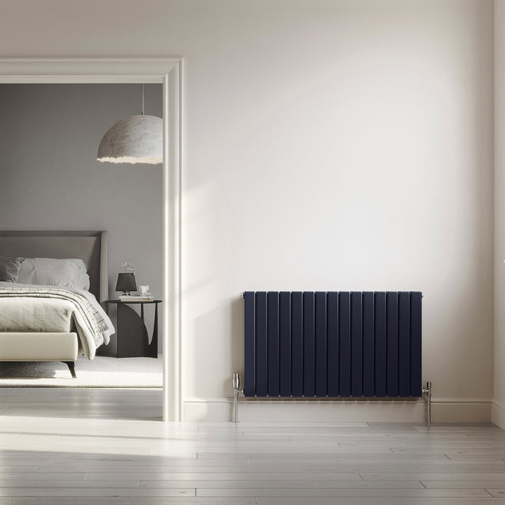 Typhoon - Signature Electric Purple Wrinkle Horizontal Radiator H600mm x W1020mm Double Panel