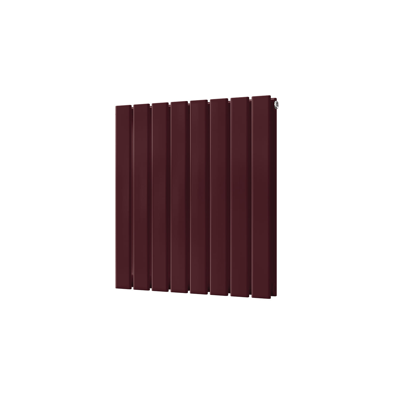Typhoon - Wine Red Horizontal Radiator H600mm x W544mm Double Panel