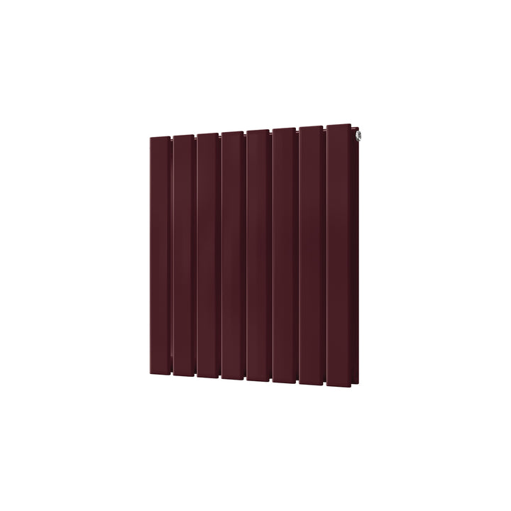 Typhoon - Wine Red Horizontal Radiator H600mm x W544mm Double Panel