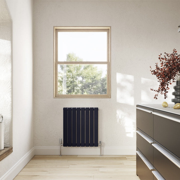 Typhoon - Signature Electric Purple Wrinkle Horizontal Radiator H600mm x W544mm Double Panel