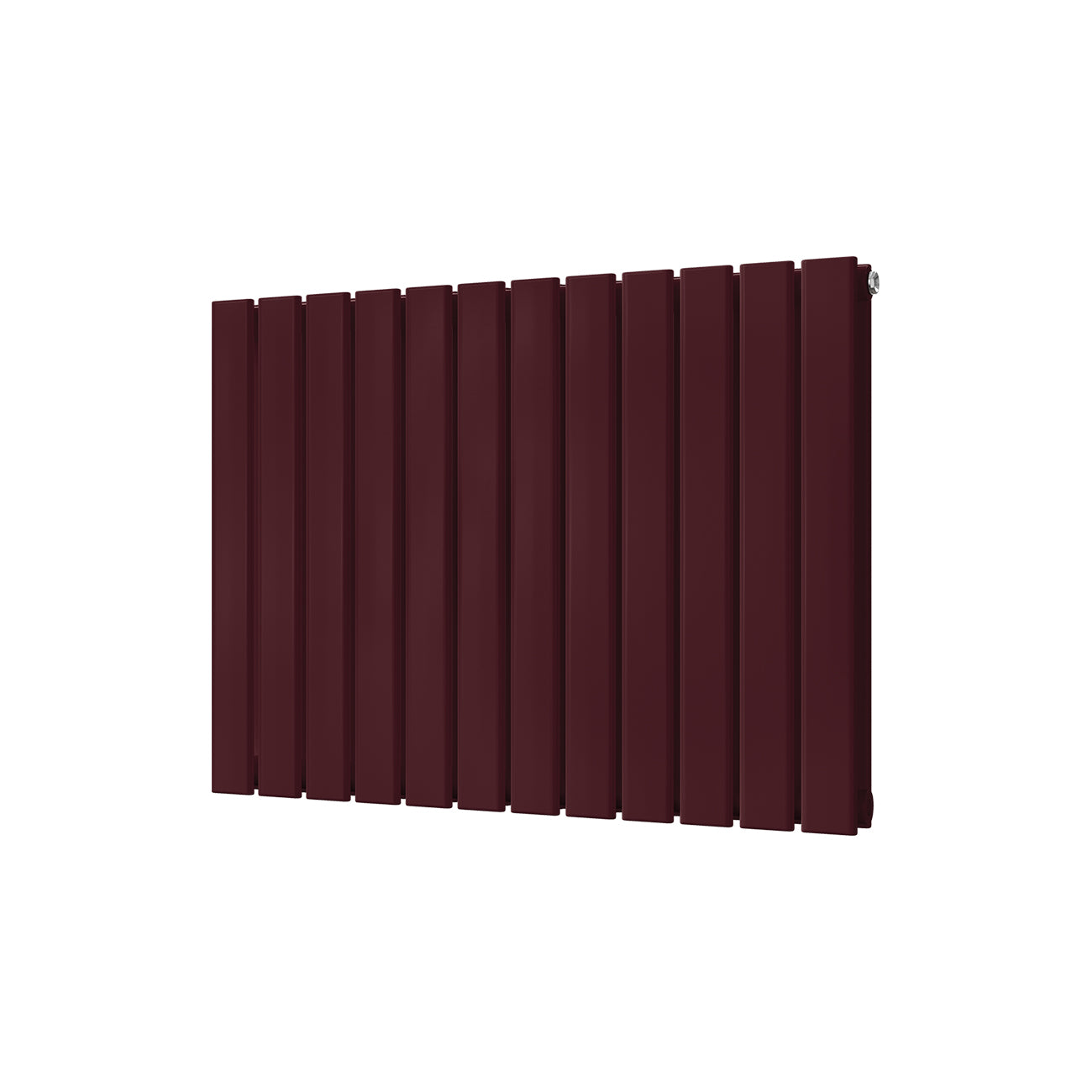 Typhoon - Wine Red Horizontal Radiator H600mm x W816mm Double Panel