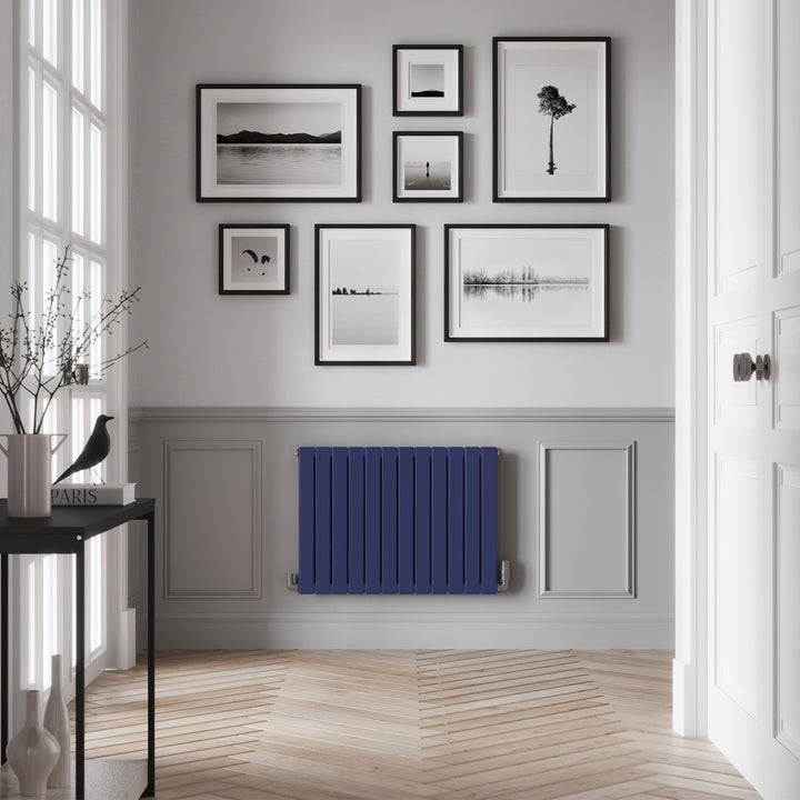 Typhoon - Cobalt Blue Horizontal Radiator H600mm x W816mm Double Panel