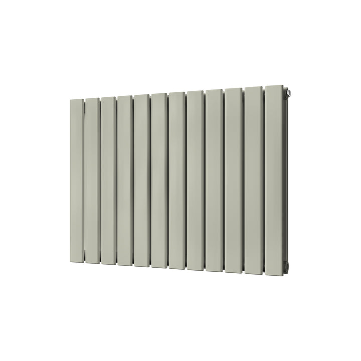 Typhoon - Pebble Grey Horizontal Radiator H600mm x W816mm Double Panel