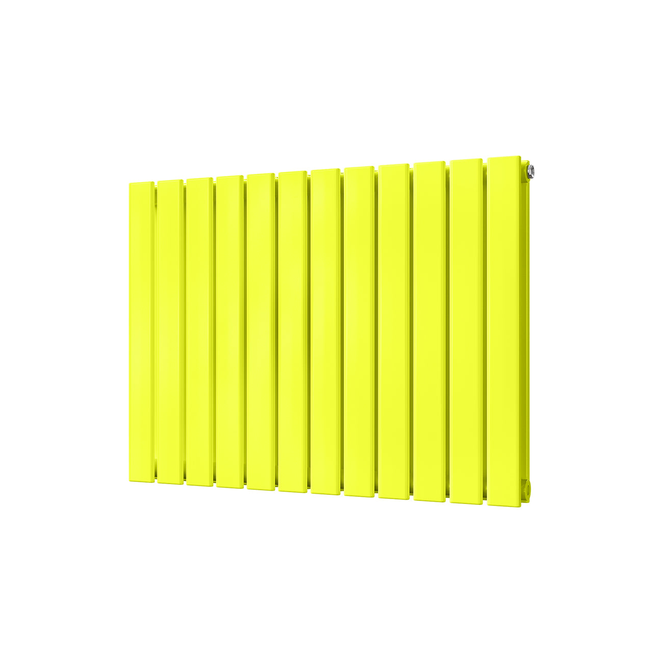 Typhoon - Signature Latent Yellow Chartreuse Horizontal Radiator H600mm x W816mm Double Panel