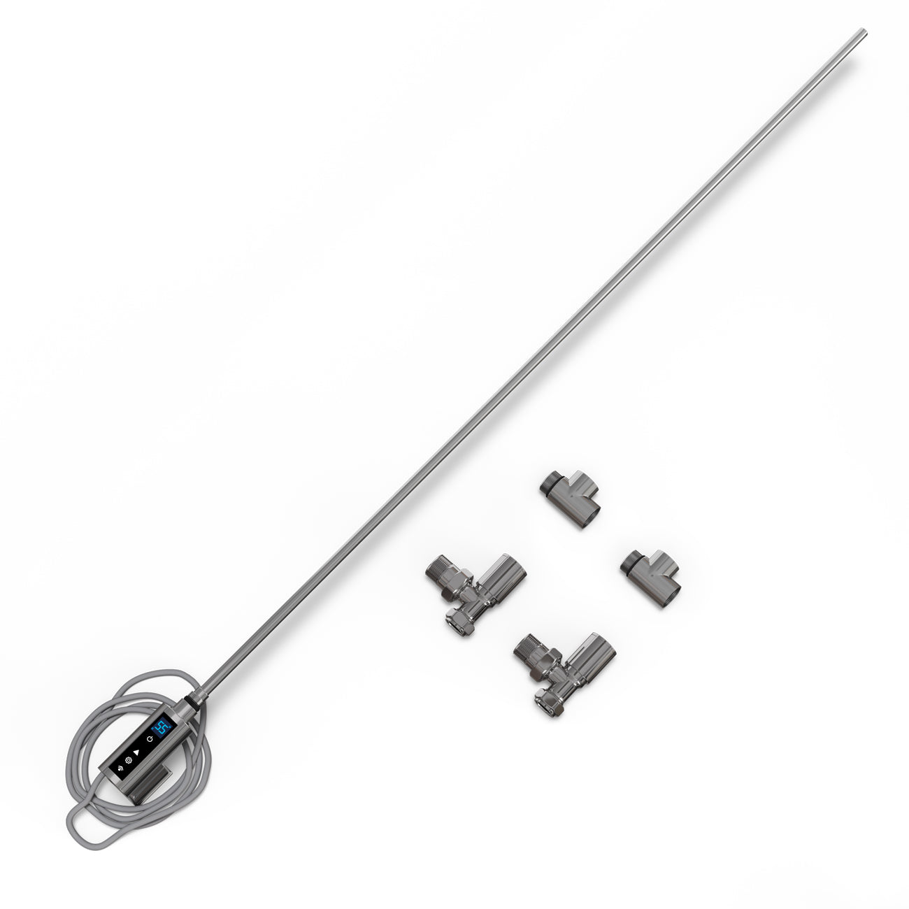 INOW - Dual Fuel Towel Rail Kit 900w Thermostatic WIFI