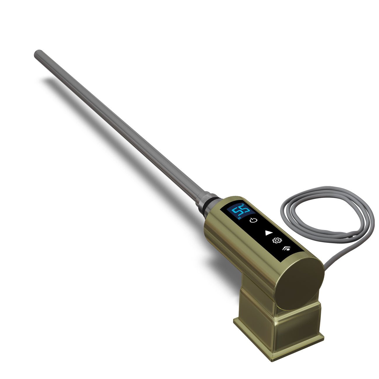 INOW+ - Brushed Brass Heating Element 150w Thermostatic WIFI