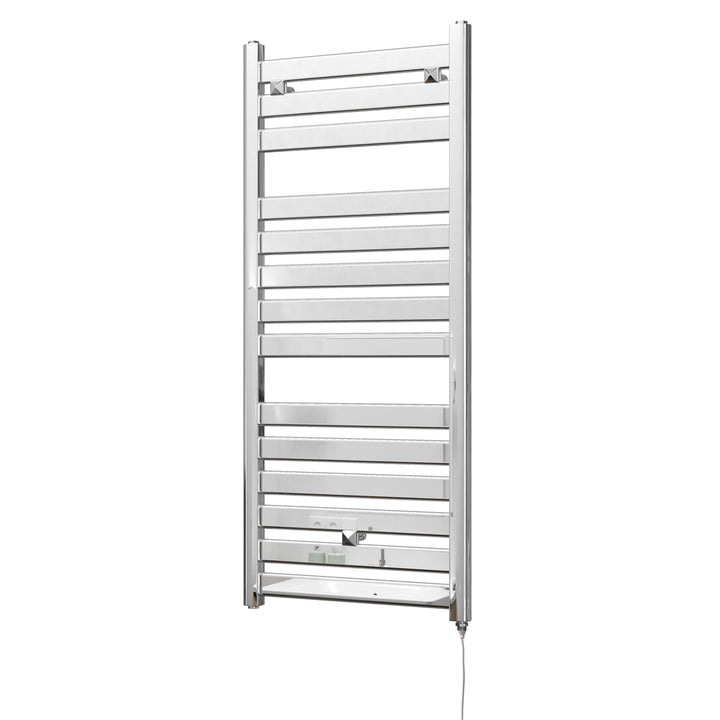 Capri - Chrome Electric Towel Rail H1147mm x W500mm Straight 300w Standard