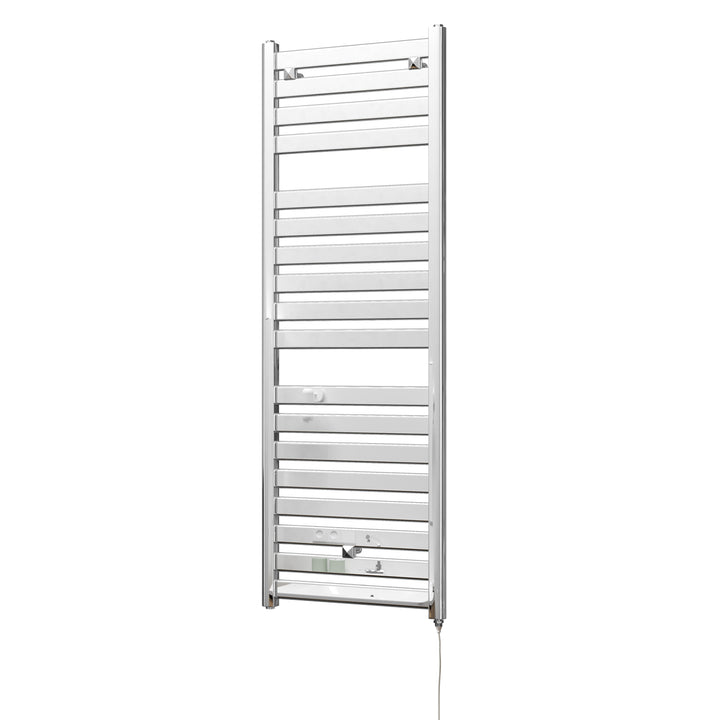 Capri - Chrome Electric Towel Rail H1420mm x W500mm Straight 300w Standard