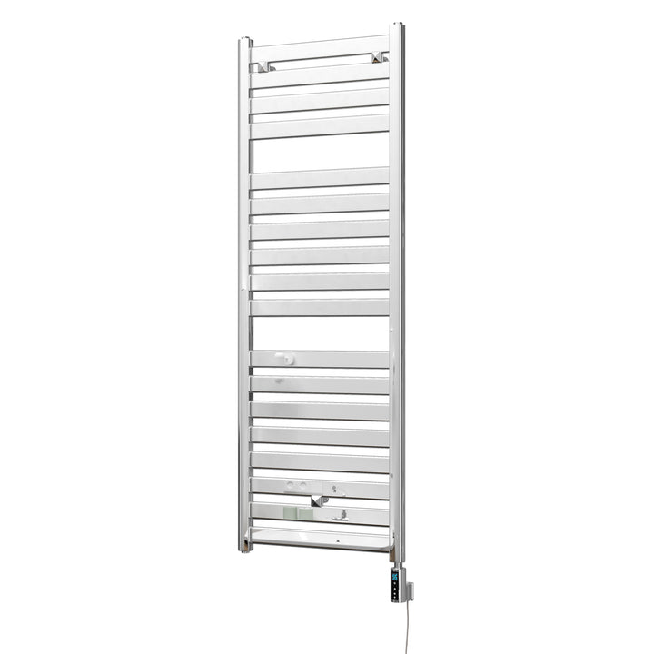 Capri - Chrome Electric Towel Rail H1420mm x W500mm Straight 300w Thermostatic WIFI