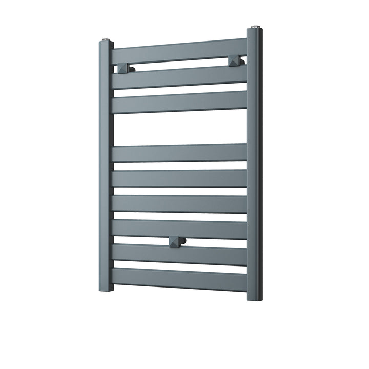 Capri - Anthracite Towel Radiator - H719mm x W500mm - Straight