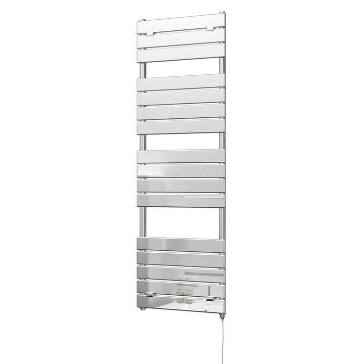 Egadi - Chrome Electric Towel Rail H1512mm x W500mm 400w Standard