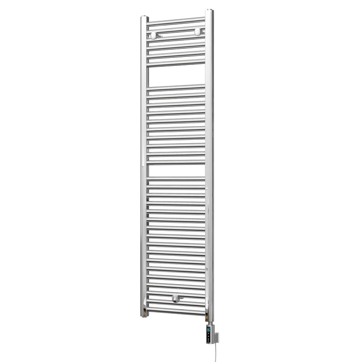 Roma - Chrome Electric Towel Rail H1512mm x W400mm Straight 300w Thermostatic WIFI