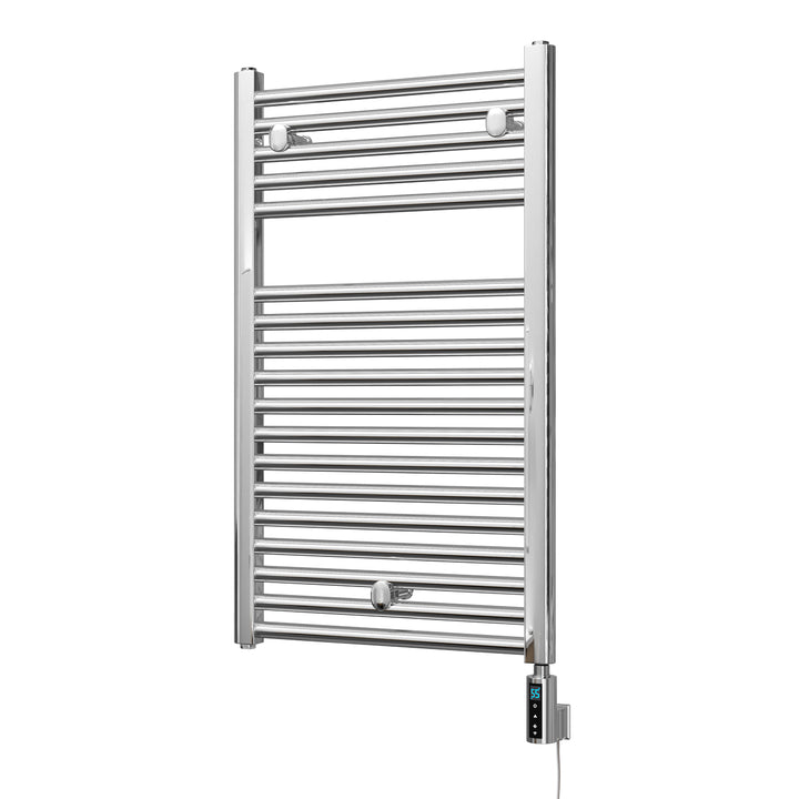 Roma - Chrome Electric Towel Rail H842mm x W500mm Straight 300w Thermostatic WIFI