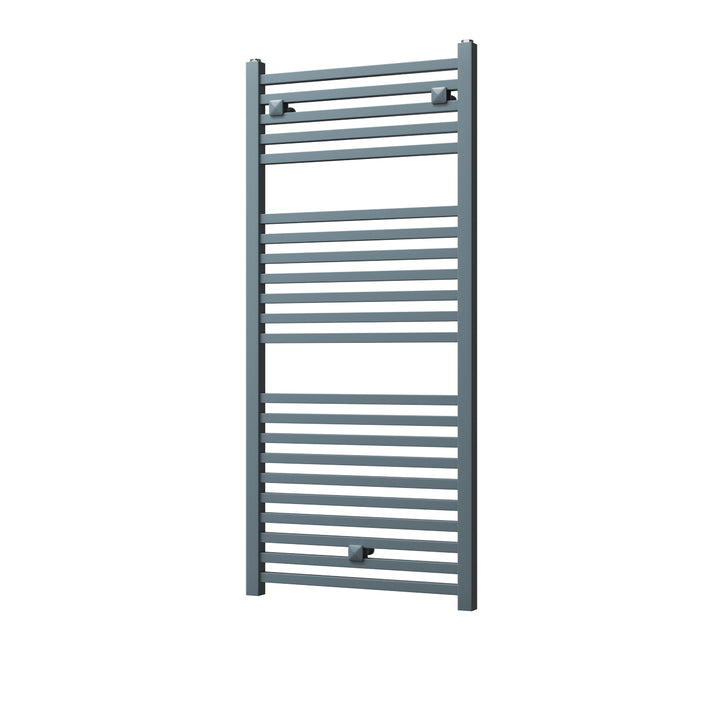 Todi - Anthracite Towel Radiator - H1110mm x W500mm - Straight