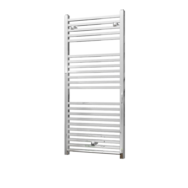 Todi - Chrome Towel Radiator - H1110mm x W500mm - Straight