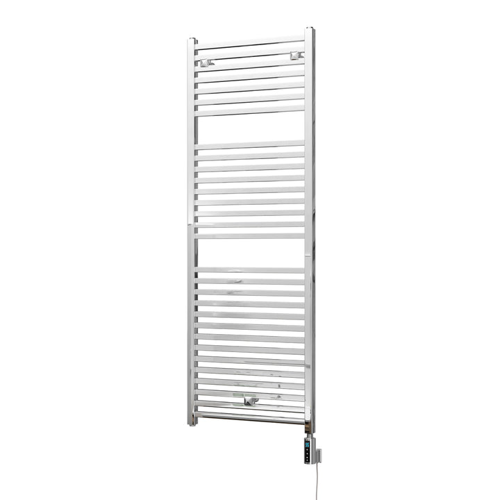 Todi - Chrome Electric Towel Rail H1420mm x W500mm Straight 300w Thermostatic WIFI
