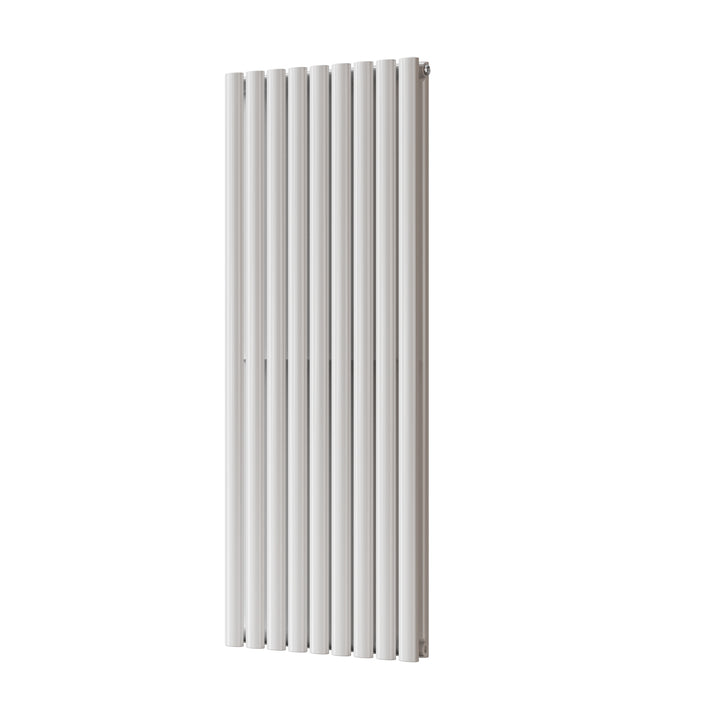 Omeara - White Designer Radiator H1400mm x W522mm Double Panel - Feet Included