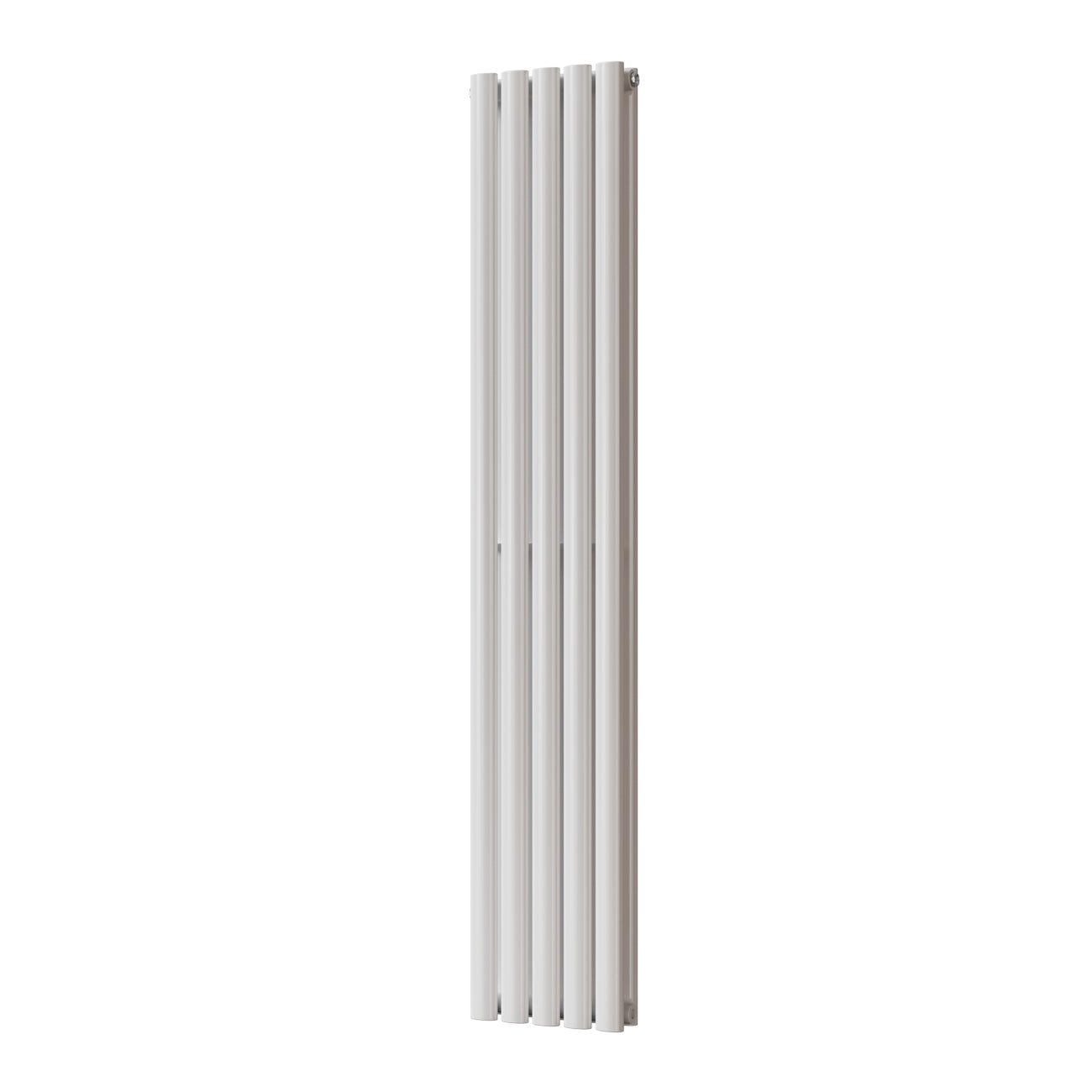 Omeara - White Designer Radiator H1600mm x W290mm Double Panel - Feet Included
