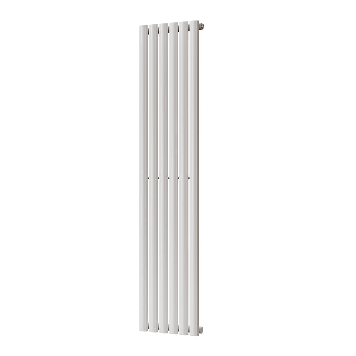 Omeara - White Vertical Radiator H1600mm x W348mm Single Panel
