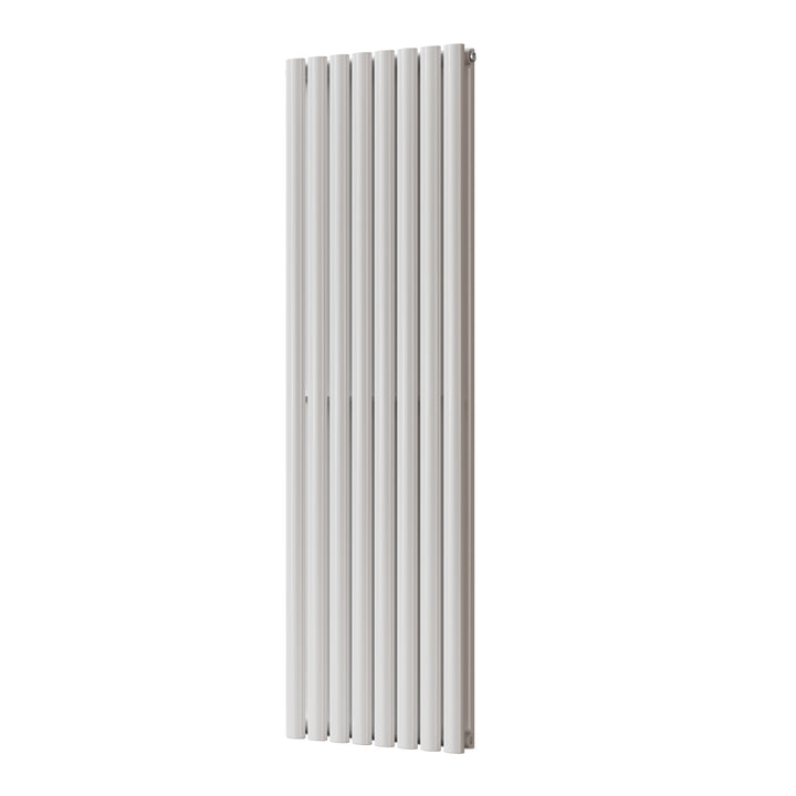 Omeara - White Designer Radiator H1600mm x W464mm Double Panel - Feet Included