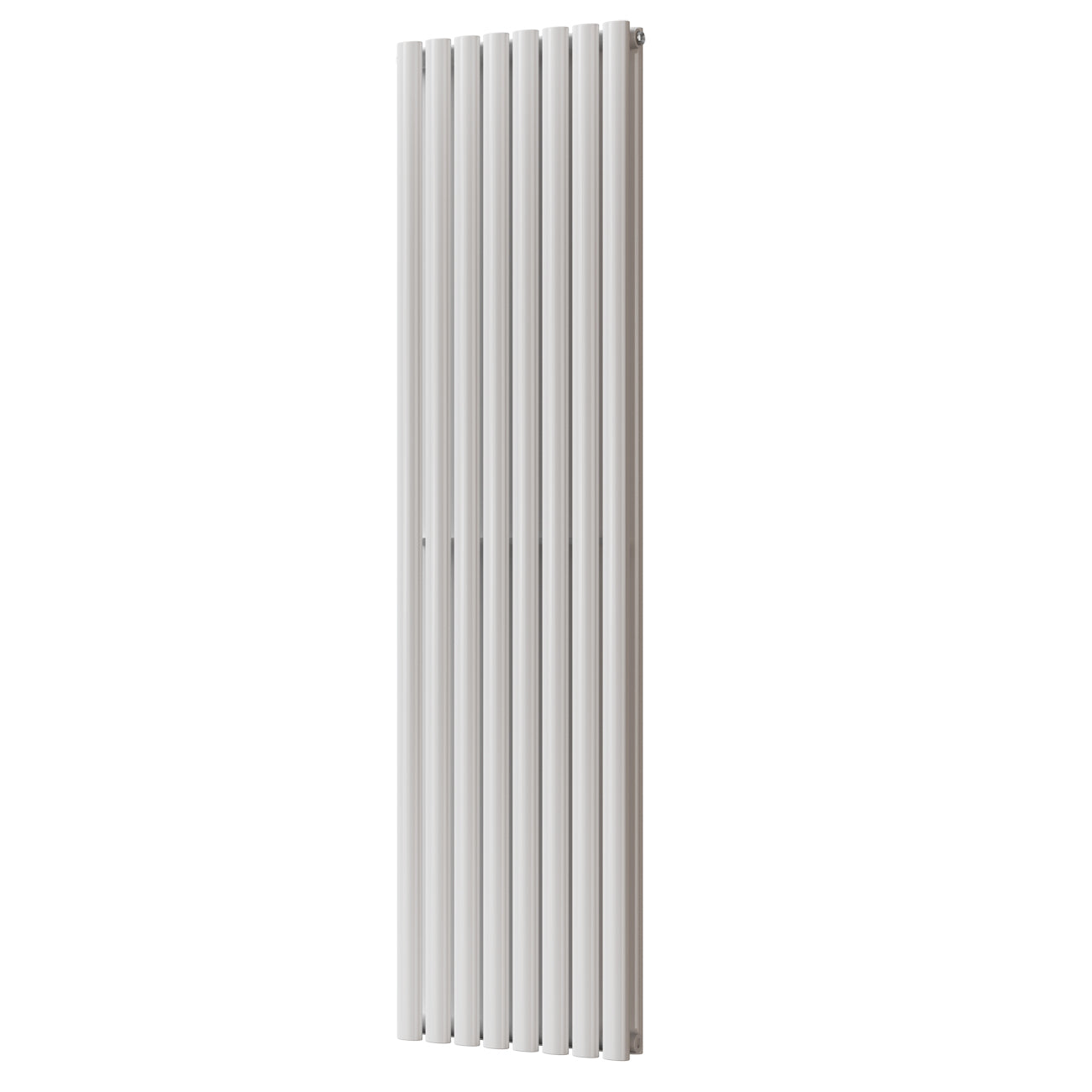 Omeara - White Designer Radiator H1800mm x W464mm Double Panel - Feet Included