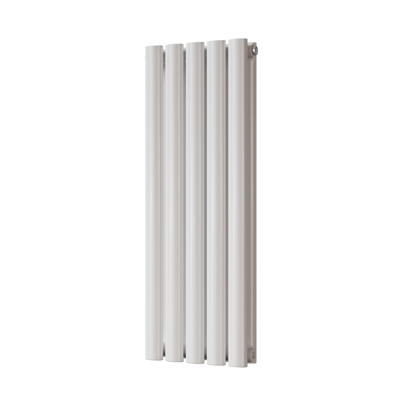 Omeara - White Designer Radiator H800mm x W290mm Double Panel - Feet Included