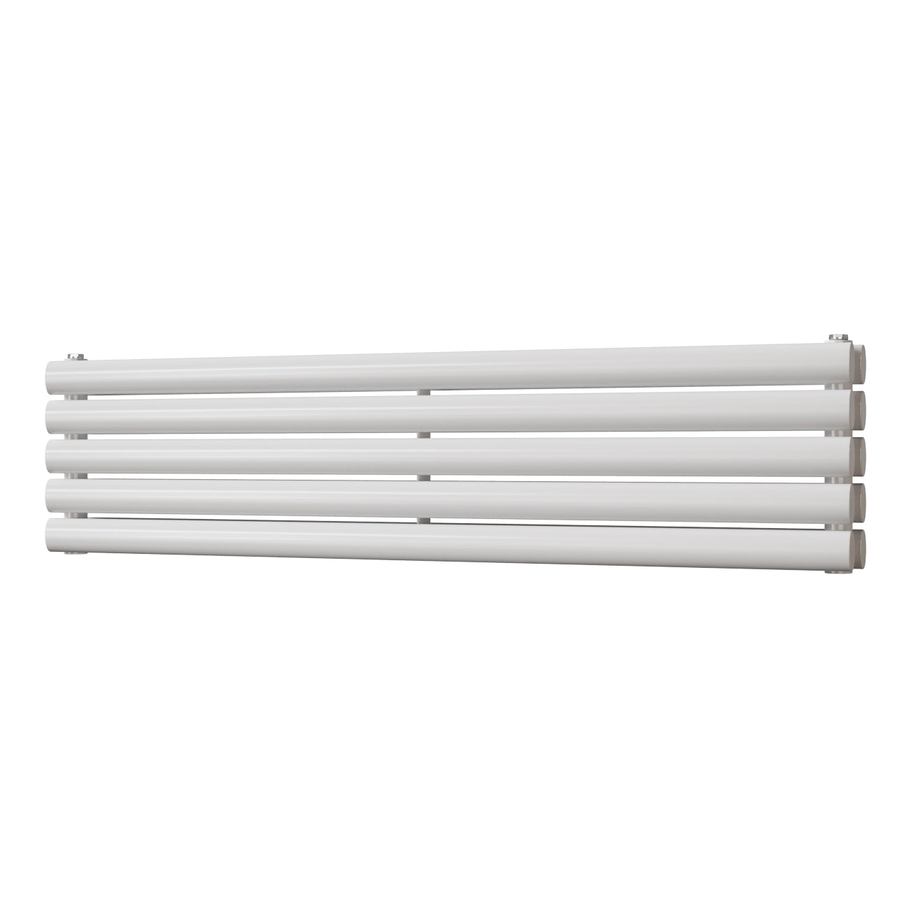 Omeara Axis - White Horizontal Radiator H290mm x W1200mm Double Panel