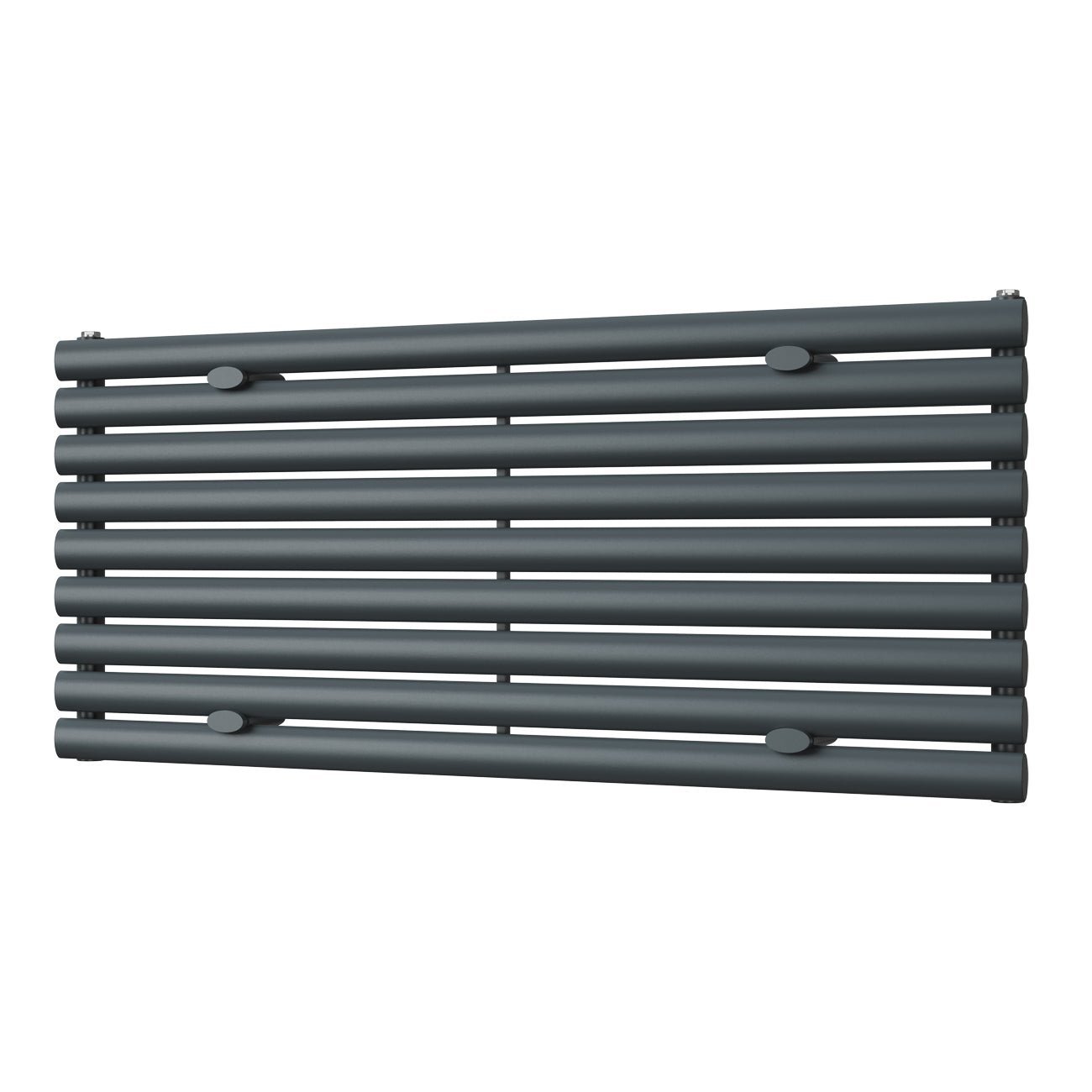 Omeara Axis - Anthracite Horizontal Radiator H522mm x W1200mm Single Panel