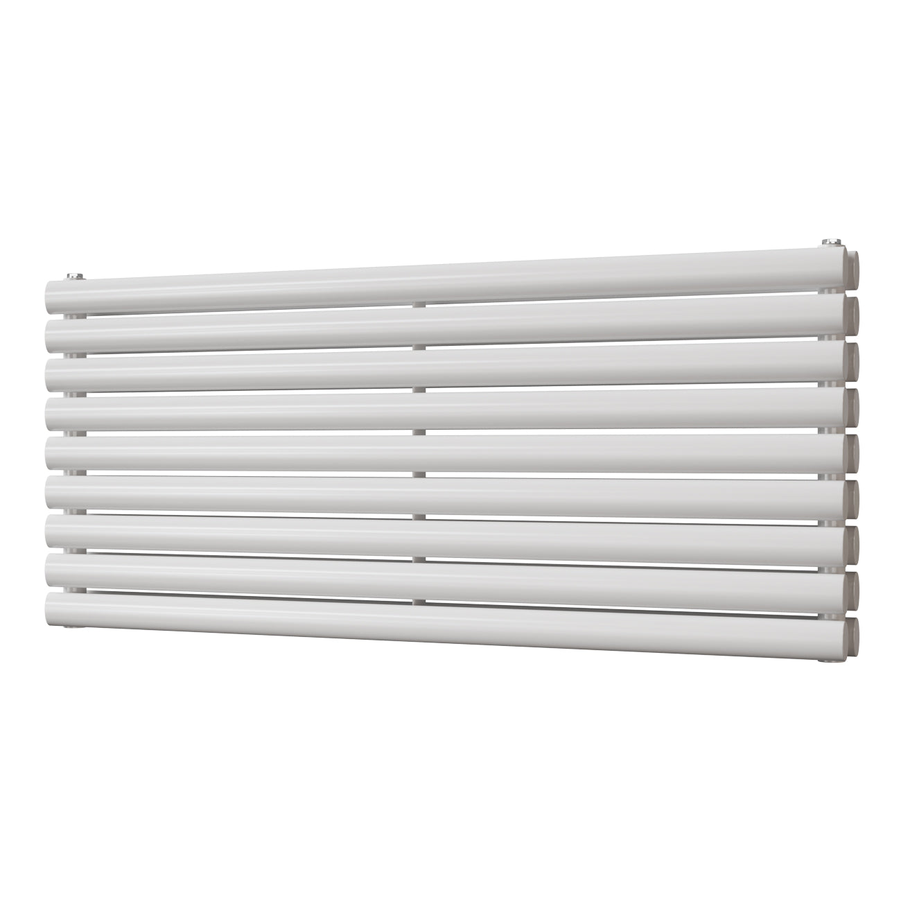 Omeara Axis - White Horizontal Radiator H522mm x W1200mm Double Panel