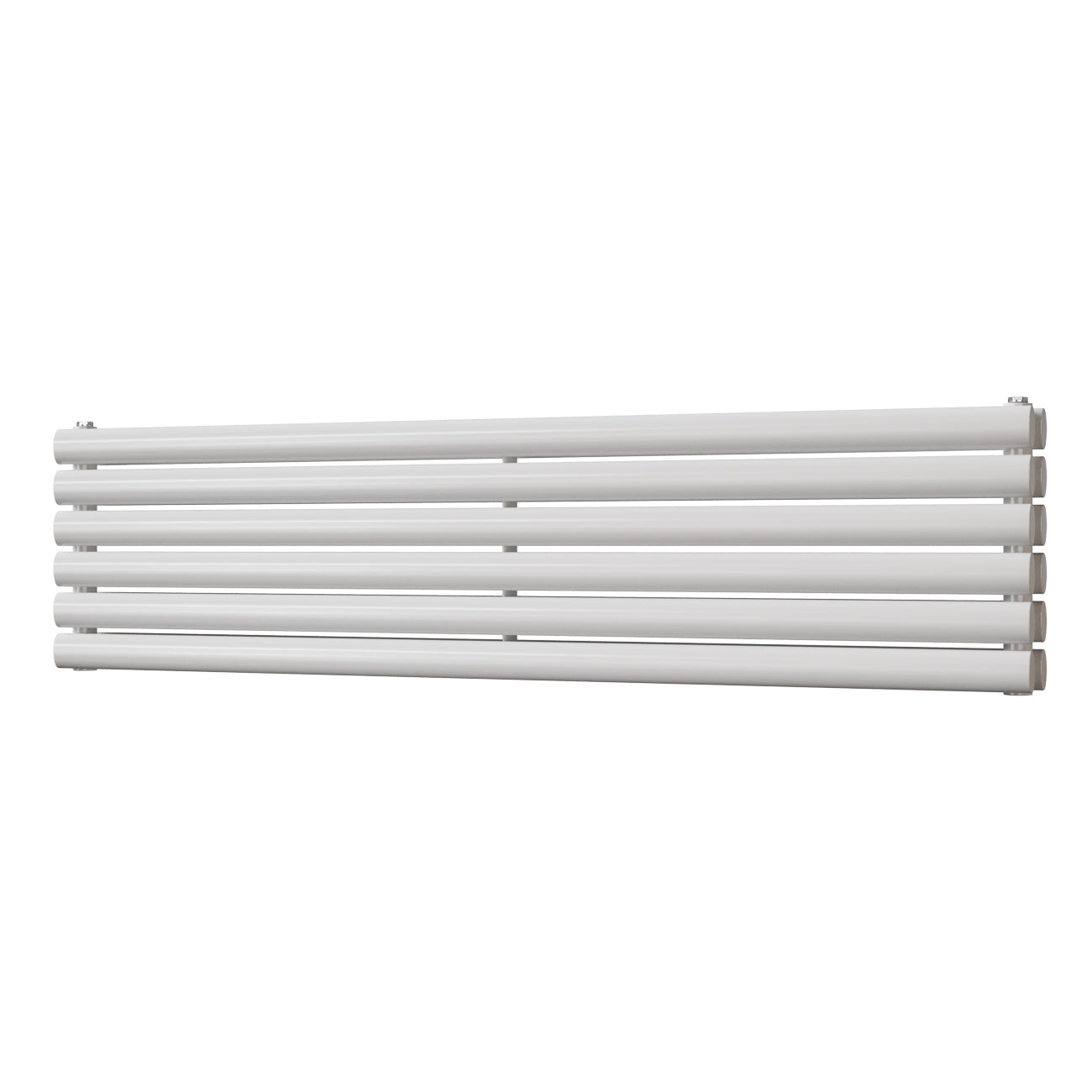 Omeara Axis - White Horizontal Radiator H348mm x W1400mm Double Panel