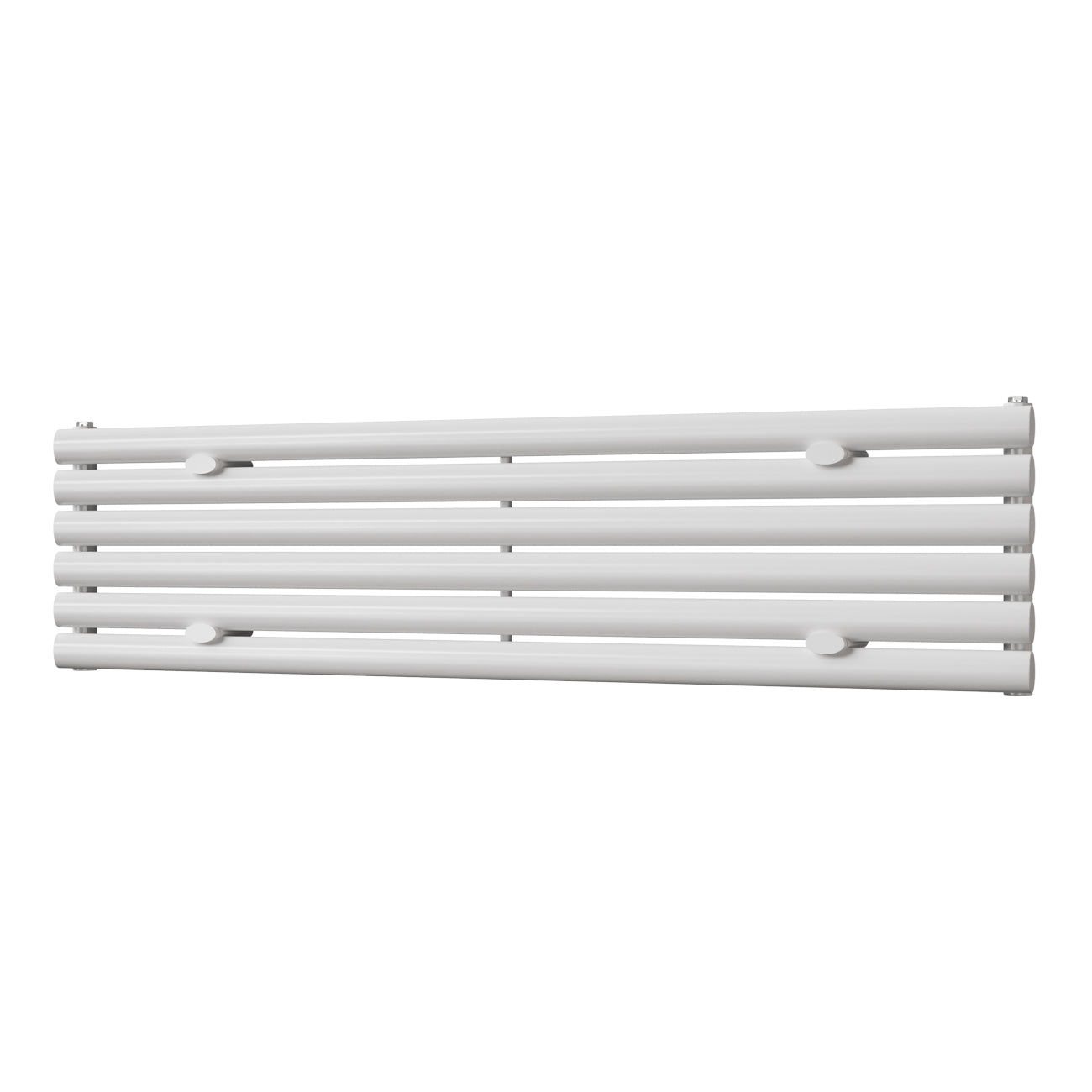 Omeara Axis - White Horizontal Radiator H348mm x W1400mm Single Panel