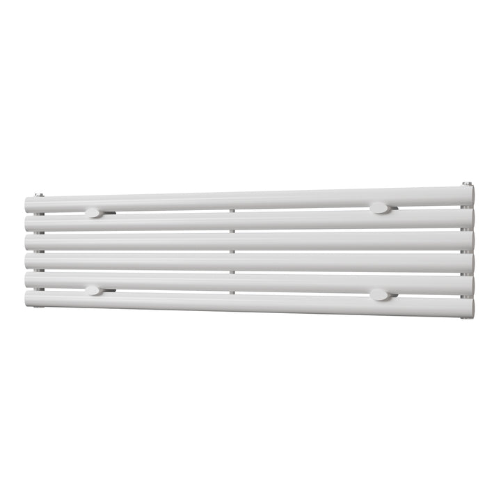 Omeara Axis - White Horizontal Radiator H348mm x W1400mm Single Panel