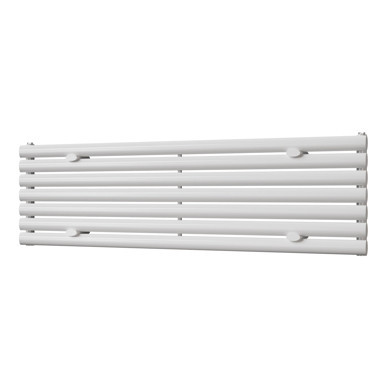 Omeara Axis - White Horizontal Radiator H406mm x W1400mm Single Panel
