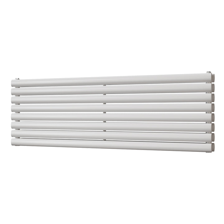 Omeara Axis - White Horizontal Radiator H464mm x W1400mm Double Panel