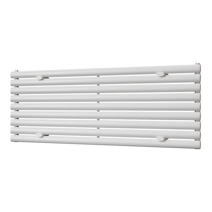 Omeara Axis - White Horizontal Radiator H522mm x W1400mm Single Panel