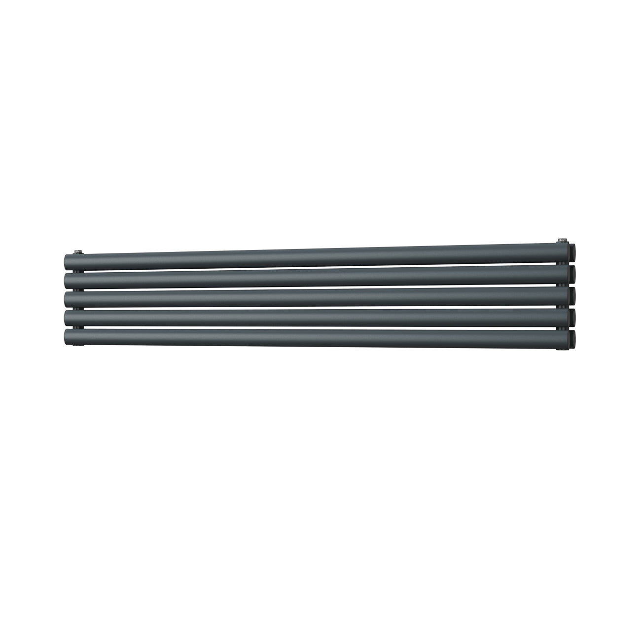 Omeara Axis - Anthracite Horizontal Radiator H290mm x W1600mm Double Panel