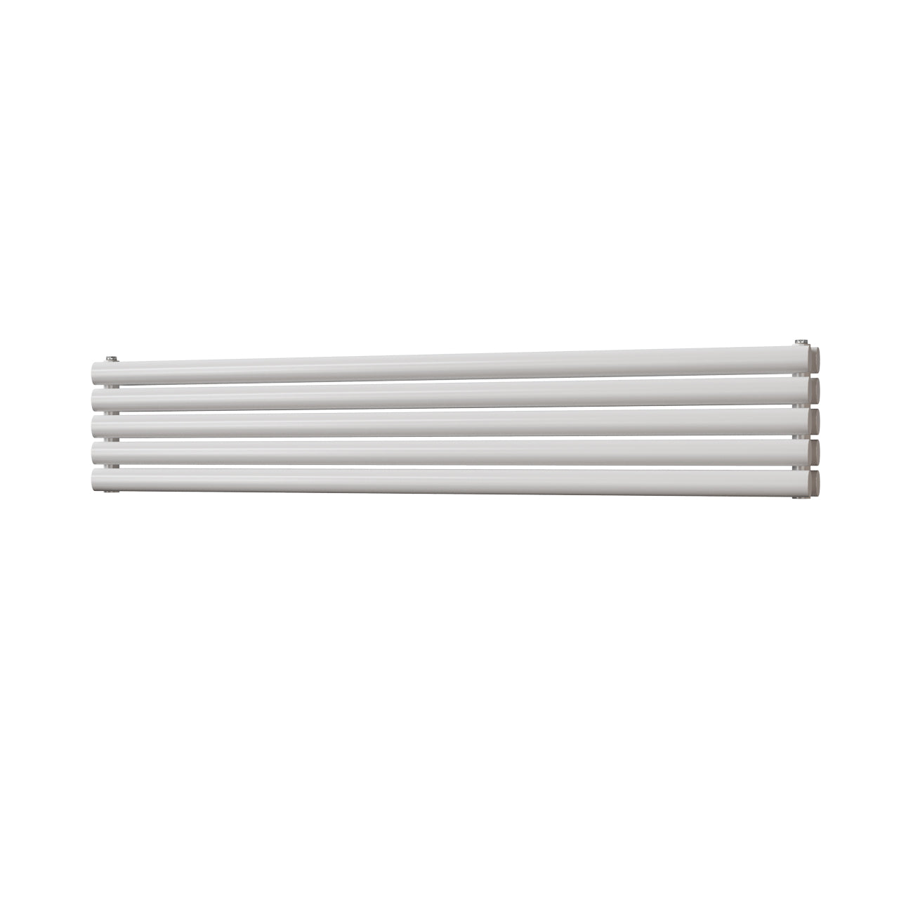 Omeara Axis - White Horizontal Radiator H290mm x W1600mm Double Panel