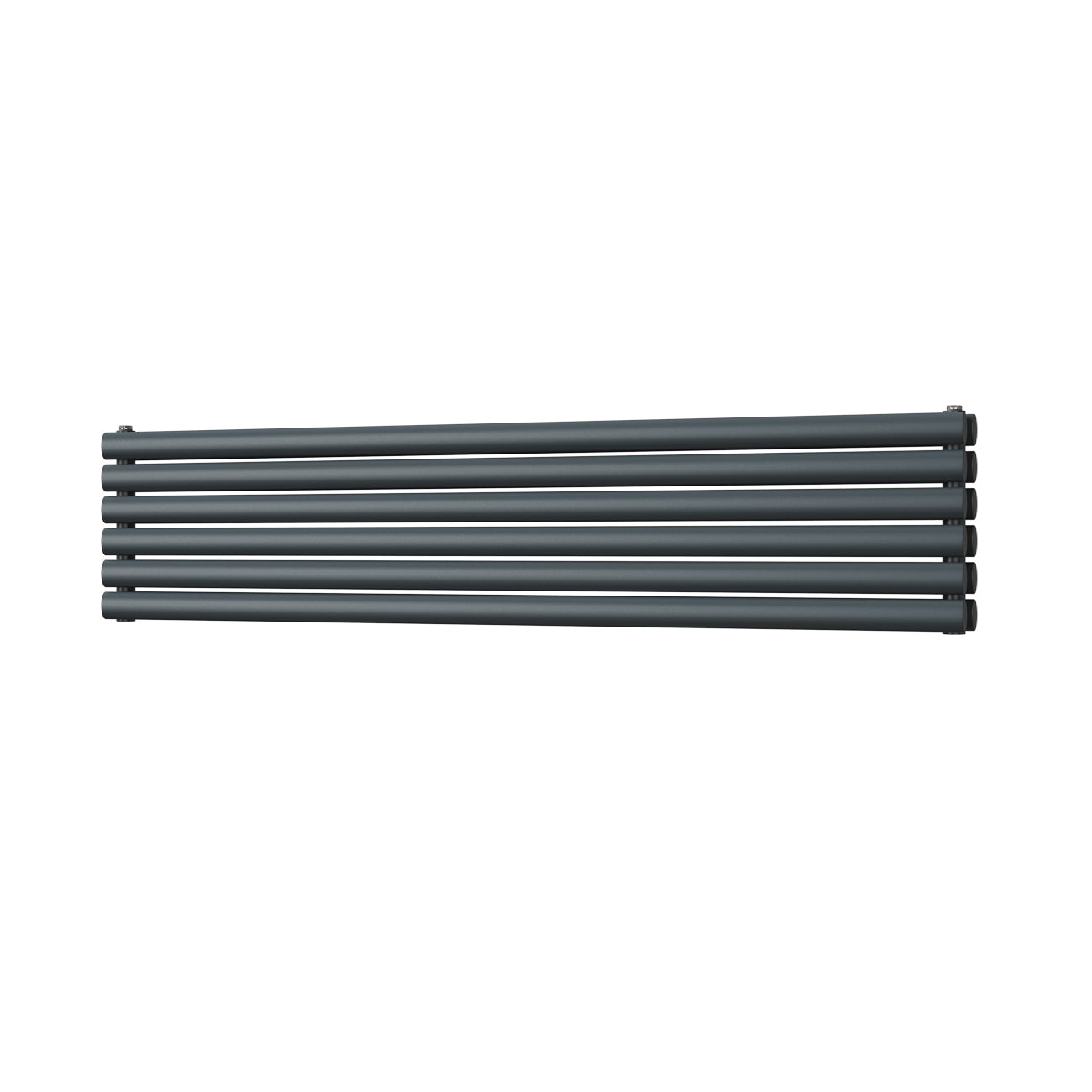 Omeara Axis - Anthracite Horizontal Radiator H348mm x W1600mm Double Panel