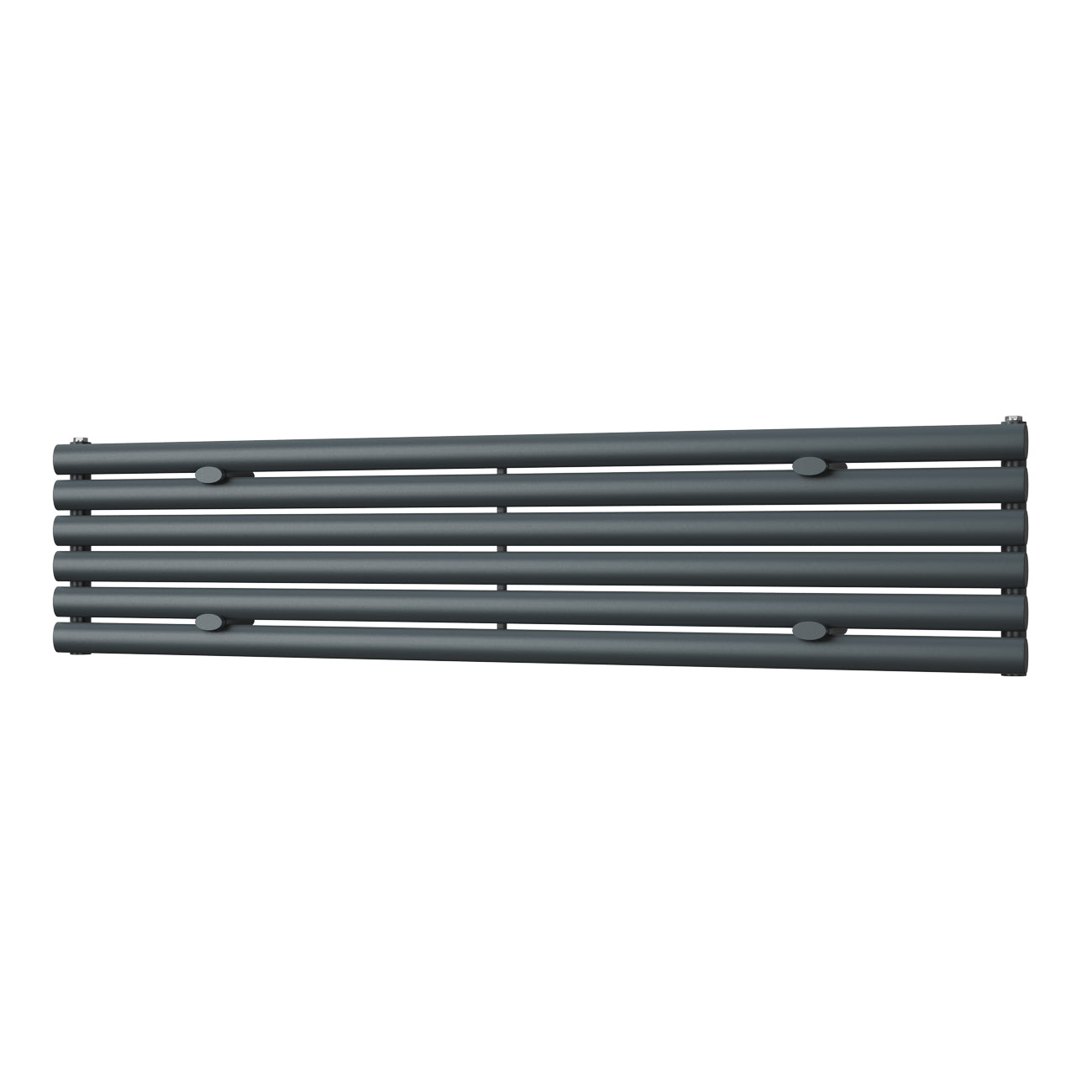 Omeara Axis - Anthracite Horizontal Radiator H348mm x W1600mm Single Panel