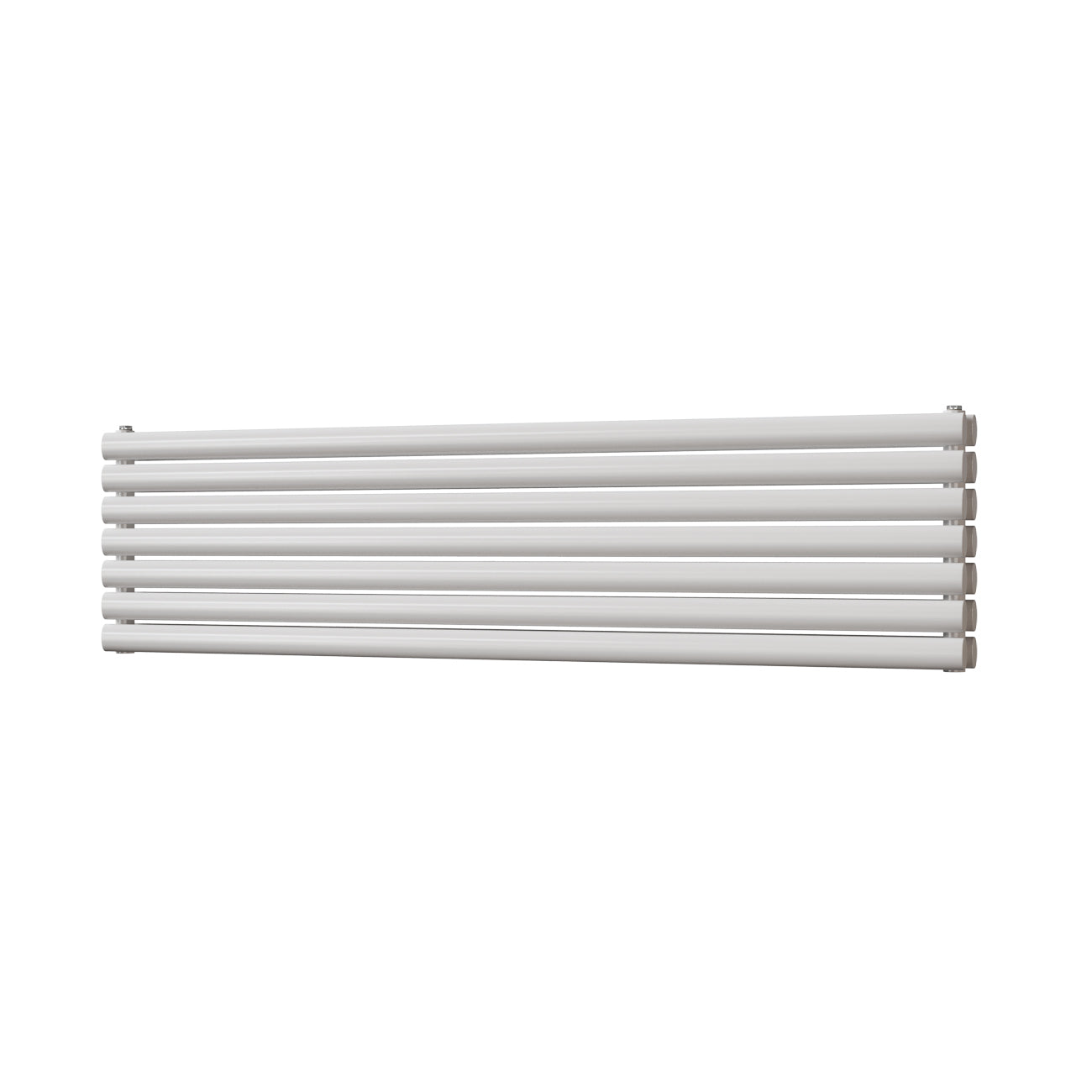 Omeara Axis - White Horizontal Radiator H406mm x W1600mm Double Panel