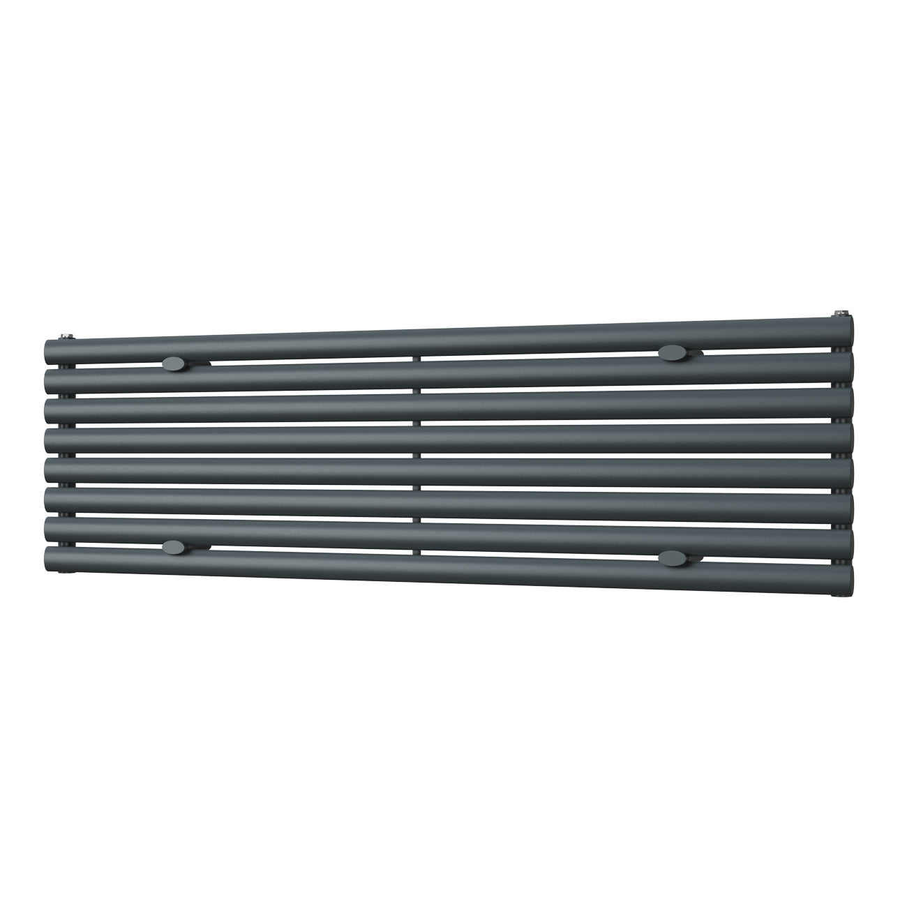 Omeara Axis - Anthracite Horizontal Radiator H464mm x W1600mm Single Panel